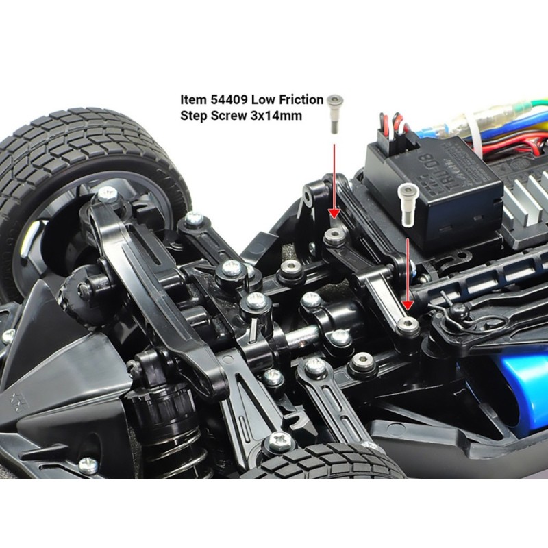 54550 - Tt-02 3X18Mm Lf Step Screw X 2