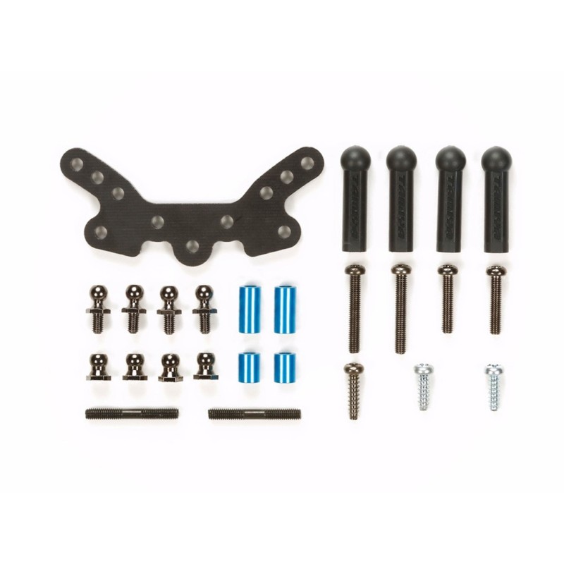 54556 - Tt-02B Frp F Damper Stay Set