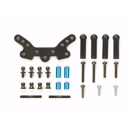 54556 - Tt-02B Frp F Damper Stay Set