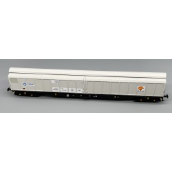 5022 - OO Gauge Cargowaggon IWB Bogie Van Colas/Tarmac Grey