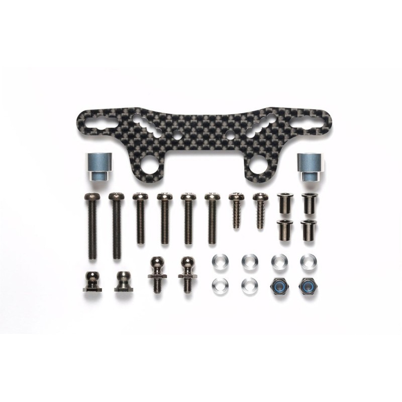 54947 - TT-02 Carbon Damper Stay II Was 54639/40