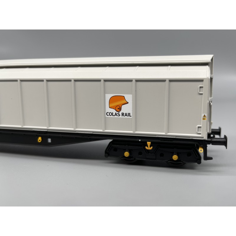 5022 - OO Gauge Cargowaggon IWB Bogie Van Colas/Tarmac Grey