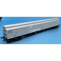 5022 - OO Gauge Cargowaggon IWB Bogie Van Colas/Tarmac Grey