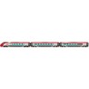 2001F - Pendolino - 390152 "Virgin Knight" - Virgin original livery (grey doors) - 11 Car Set