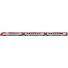 2001F - Pendolino - 390152 "Virgin Knight" - Virgin original livery (grey doors) - 11 Car Set