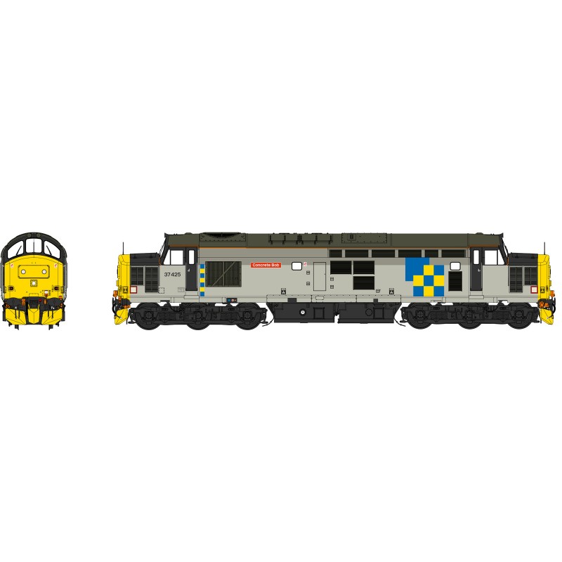 HN3756 - Class 37 425 "Sir Robert McAlpine" Railfreight Construction