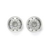 56517 - Plated Front Wheels 22mm Matt (One Pair)
