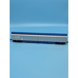 5026 - OO Gauge Cargowaggon IWB Bogie Van Silver/Blue