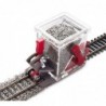 PBS-HO-02 - HO/OO Scale Ballast Spreader Car w/Shut Off and Height Adju