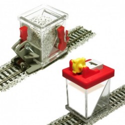 PBS-HO-03 - HO/OO Ballast Spreader Car and Ballast Glue Applicator Set