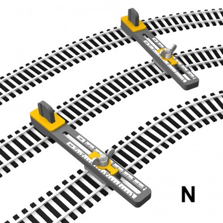 PPT-N-01 - N Scale Adjustable Parallel Track Tool