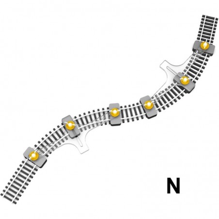 PFT-N-01 - N Flexible Track Holder