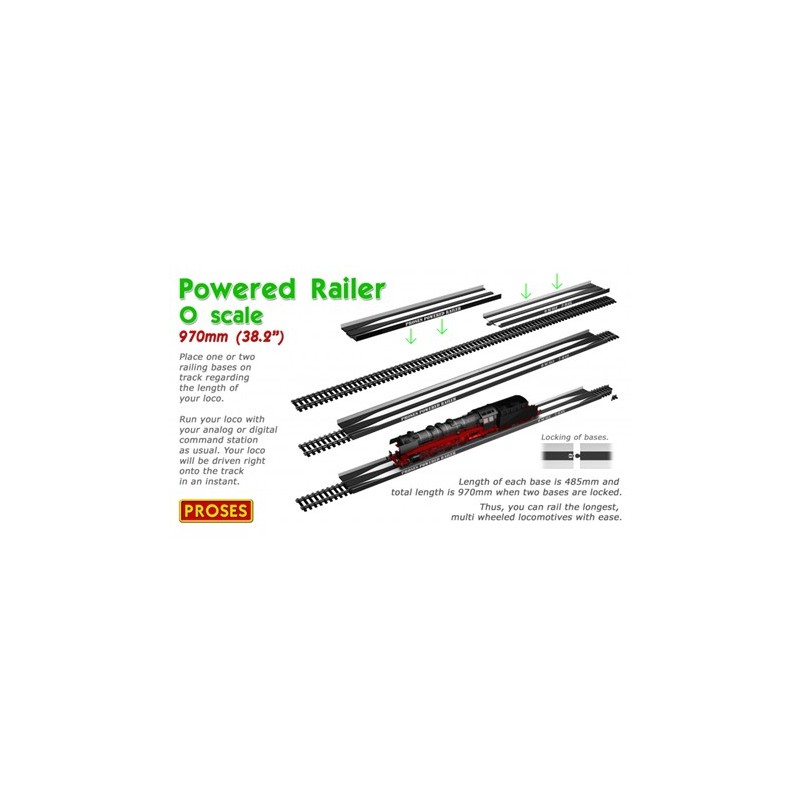 PRLR-04 - Powered Railer O Scale