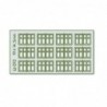 PW-010 - 12 pcs 19X14.5mm 4 Pane Dbl Unit Windows H0/00
