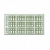 PW-010 - 12 pcs 19X14.5mm 4 Pane Dbl Unit Windows H0/00