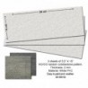 P3D-EB-02 - Embossed PVC Sheets (Random Cobblestone) 3 pcs.