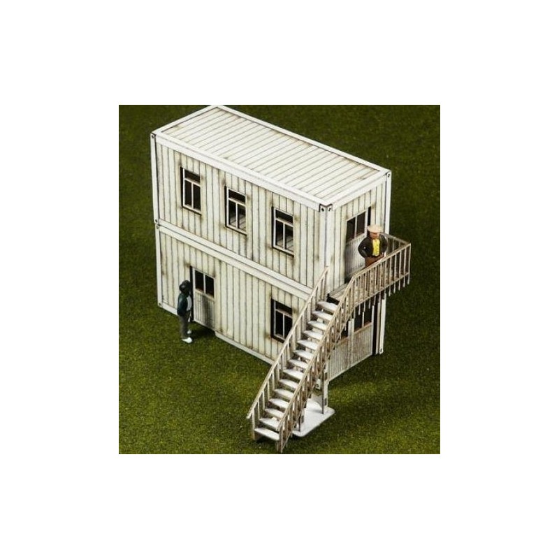 PLS-005 - Laser-Cut Container Offices (2 containers) 00 scale