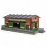 PLS-041 - HO/OO Scale Warehouse w/Motorized Working Doors