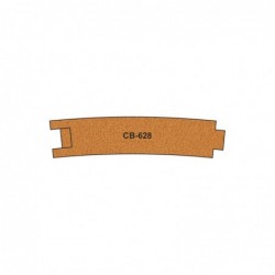 PCB-628 - 10 X Pre-Cut Cork Bed for R628 Curve Track