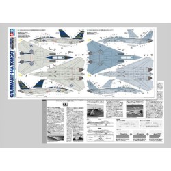 61122 - 1/48 Grumman F-14A Tomcat (Late Model) Carrier Launch Set