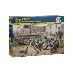 6549 - Steyr Rso/01 With Germ Soldiers
