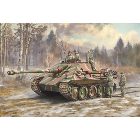 6564 - Jagdpanther with winter crew RR