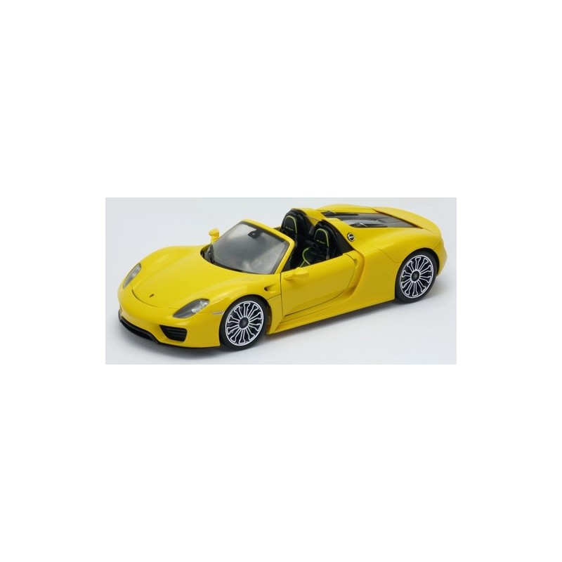 18051CWYEL - Porsche 918 Spyder Yellow - Convertible