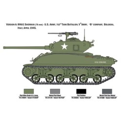 6568 - M4A1 Sherman with 7 U.S. Infantry Figures C