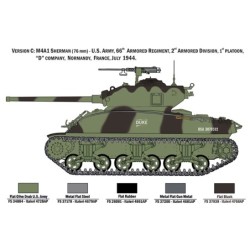 6568 - M4A1 Sherman with 7 U.S. Infantry Figures C