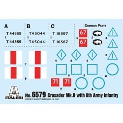 6579 - Crusader Mk.II with 8th Army Infantry C DISC