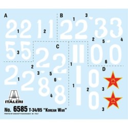 6585 - T-34/85 “Korean War”             C