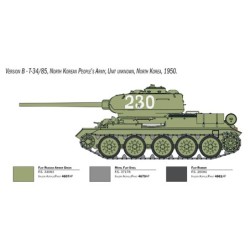 6585 - T-34/85 “Korean War”             C