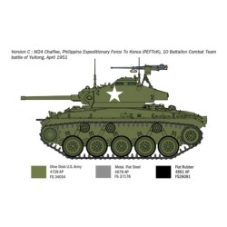 6587 - M24 "Chaffee" Korean War         C