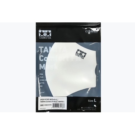 67478 - Tamiya Comfort Fit Mask Whi L