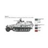 7079 - Sd.Kfz. 251/10 with 4 Figures