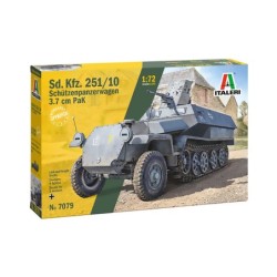 7079 - Sd.Kfz. 251/10 with 4 Figures