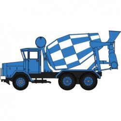 76ACM001 - AEC 690 Concrete Mixer Blue