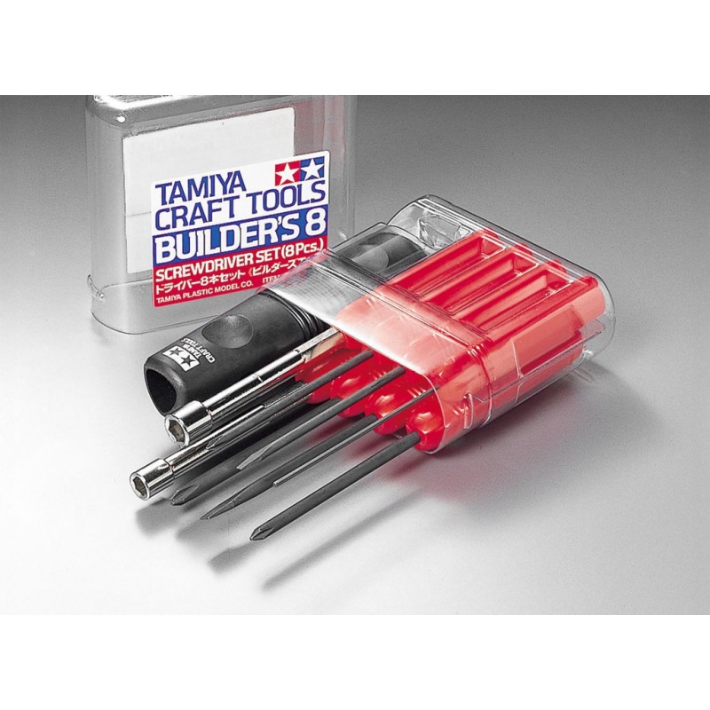 74023 - Builder's 8 pc Screwdriver Set