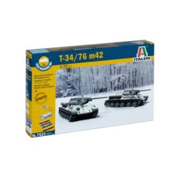 7523 - T34/76 M42(2 Fast Assembly Models)