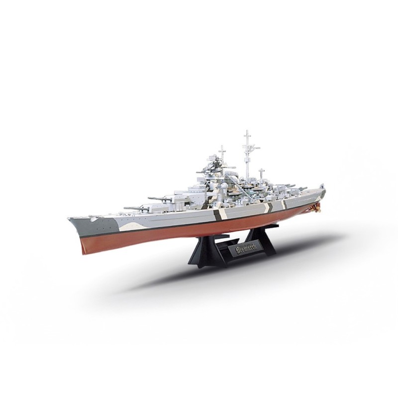 78013 - German Battleship Bismarck with Stand