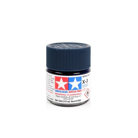 81503 - Acrylic Mini X-3 Royal Blue