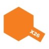 81526 - Acrylic Mini X-26 Clear Orange