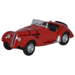 1/76 BMW 328 Roadster Red Oxford Diecast Swansea Wales 