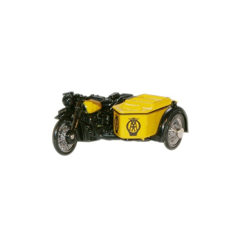 76BSA001 - AA BSA Motorcycle and Sidecar