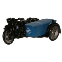 76BSA002 - RAC BSA Motorcycle and Sidecar