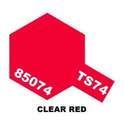 85074 - TS-74 Clear Red