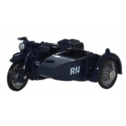 76BSA007 - Motorbike/Sidecar Royal Navy