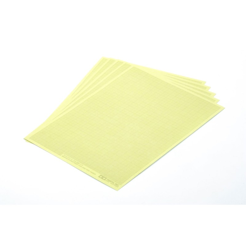 87129 - Masking Sticker Sheet 1mm Grid (5 pc)