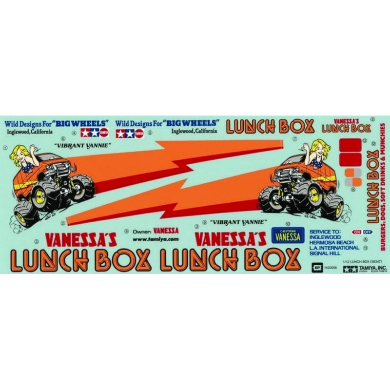 9495470 - Lunch Box Stickers