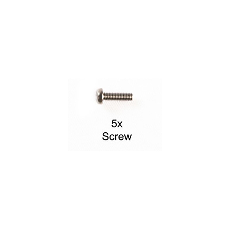 9804394 - 2.6X10 Binding Screw Bk(5Pc)58447